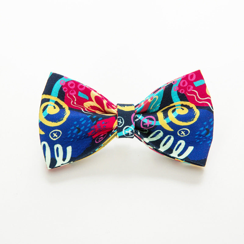 Premium Dog Collar, Leash & Bow Tie Set – Stylish Walking Accessories