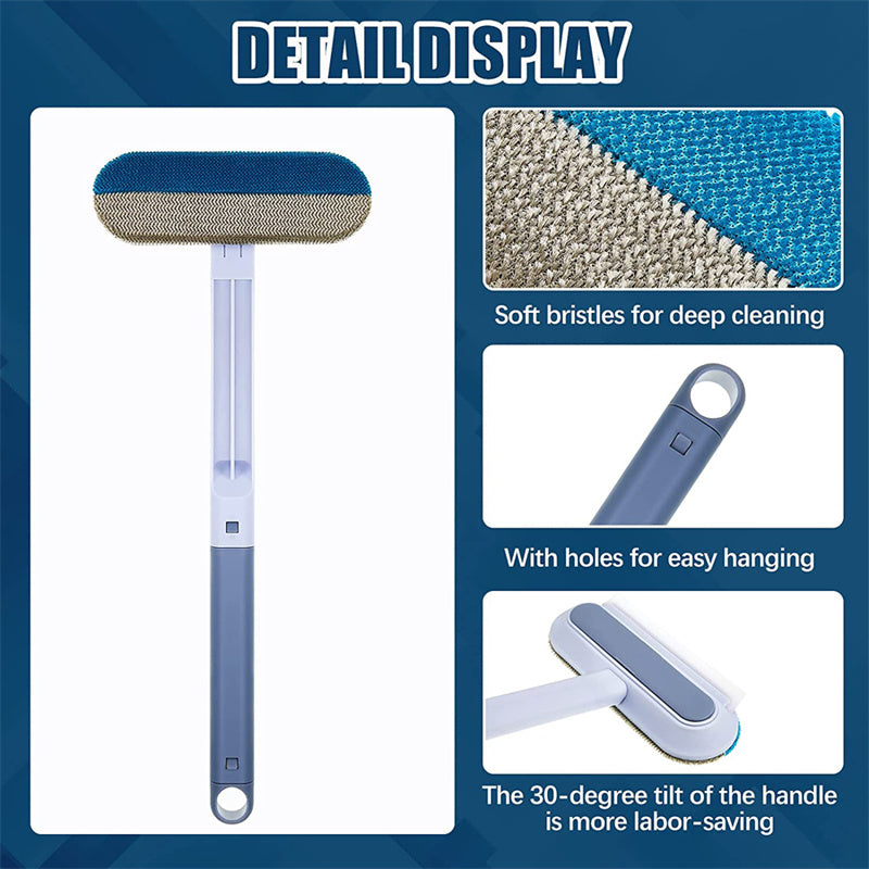 4-in-1 Pet Hair Remover Brush – Multifunctional Dog & Cat Hair Cleaner with Window & Screen Tool